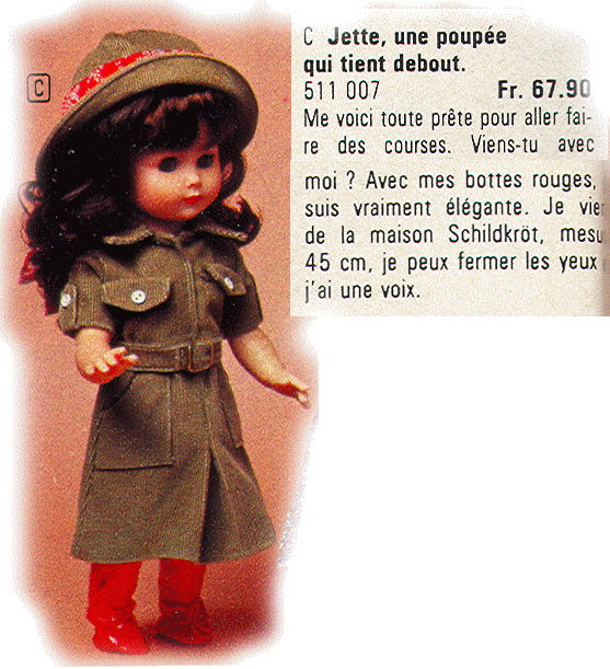catalogue jouets (Suisse) 1978